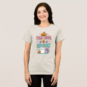 T-shirt En Tri-matière Trop mignon pour parler - Kawaii Pastel Halloween (Recto plein)