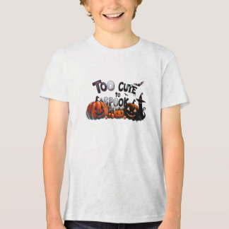 T-shirt En Tri-matière Trop Mignonne Pour Parler -Halloween