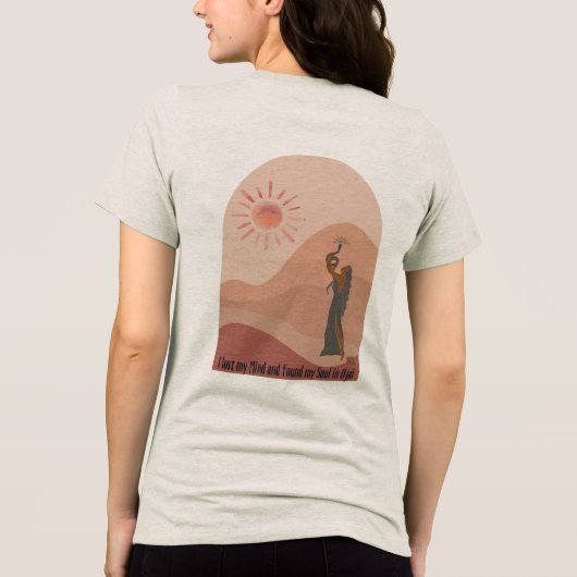 T-shirt En Tri-matière Trouvé mon âme (Verso)