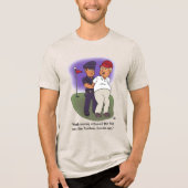 T-shirt En Tri-matière Trump Felonies Hommes tourteau d'avoine (Recto)