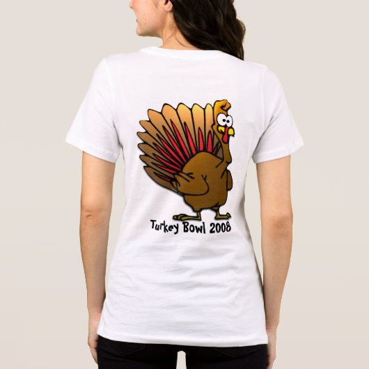 T-shirt En Tri-matière Turquie Bowl - changement à l'année en cours (Verso)