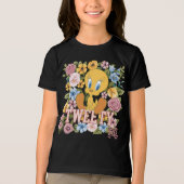 T-shirt En Tri-matière TWEETY™ Floral Embroidery Graphic (Recto)