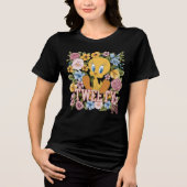 T-shirt En Tri-matière TWEETY™ Floral Embroidery Graphic (Recto)