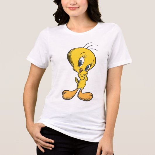T-shirt En Tri-matière Tweety Shy (Recto)