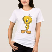 T-shirt En Tri-matière Tweety timide (Recto)