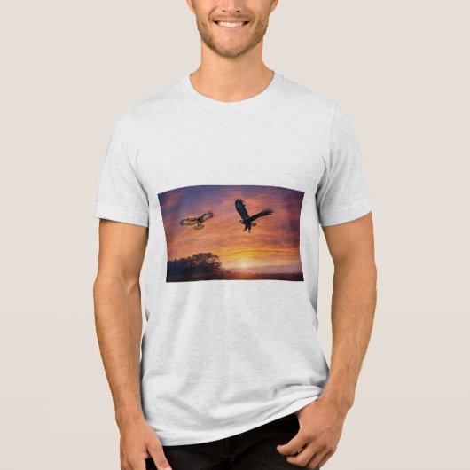 T-shirt En Tri-matière Twilight Wings: The Eagle and the Owl (Recto)