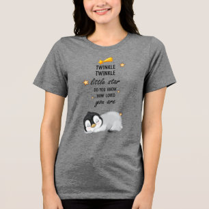 T-shirt En Tri-matière Twinkle, Twinkle Little Star pour Sleep Penguin T-