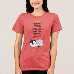 T-shirt En Tri-matière Twinkle, Twinkle Little Star pour Sleep Penguin T-