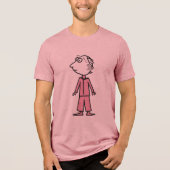 T-shirt En Tri-matière Type en rose (Recto)