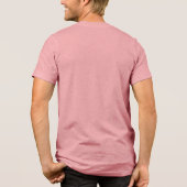 T-shirt En Tri-matière Type en rose (Verso)
