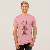 T-shirt En Tri-matière Type en rose (Recto plein)