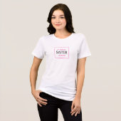 T-shirt En Tri-matière Typographie, Ma Soeur Étonnante (Recto plein)