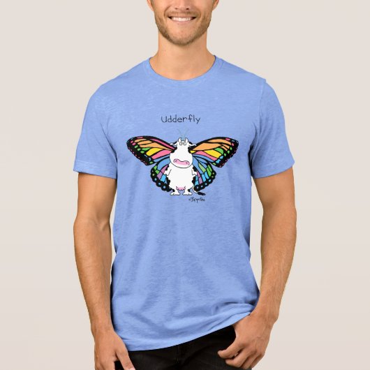 T-shirt En Tri-matière UDDERFLY par Sandra Boynton (Recto)