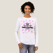T-SHIRT EN TRI-MATIÈRE UFO PETS (Recto complet)