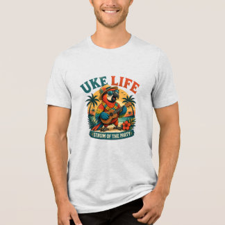 T-shirt En Tri-matière Uke Life Parrot – Island Vibes Ukulele Bird