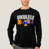 T-shirt En Tri-matière Ukulele Drôle (Recto)