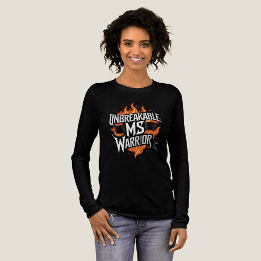 T-shirt En Tri-matière "Unbreakable: MS Warrior" Gothic T-Shirt (Recto complet)