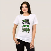 T-shirt En Tri-matière Une Chanceuse Mama Irish St. Patrick's Day (Recto plein)
