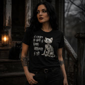 T-shirt En Tri-matière Une crypte n'est pas une maison sans chat