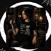 T-shirt En Tri-matière Une crypte n'est pas une maison sans chat