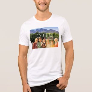 T-shirt En Tri-matière Une famille rétro vintage paysage montagneux des H