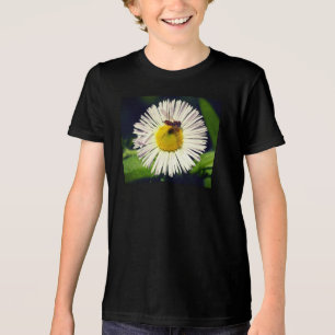 T-shirt En Tri-matière Une fleur de pucette marguerrière et une abeille