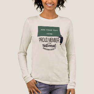 T-shirt En Tri-matière Une présentation sarcastique - Vierge pour le text