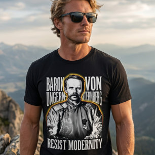 T-shirt En Tri-matière Ungern Sternberg Résiste à la Modernité