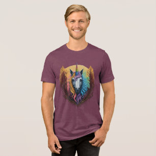 T-shirt En Tri-matière Unicorne arc-en-ciel
