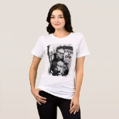 T-shirt En Tri-matière United As One - Belgique Black & White Art T-Shirt (Recto plein)