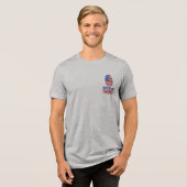 T-shirt En Tri-matière United by Our FingerPrints (Recto plein)
