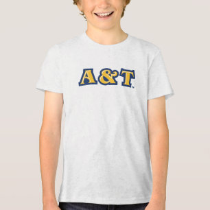 T-shirt En Tri-matière Université d'État A&T de Caroline du Nord Mot-sy