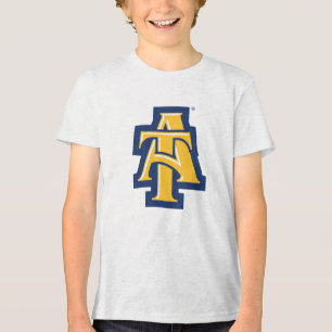T-shirt En Tri-matière Université d'État A&T de Caroline du Nord Un log