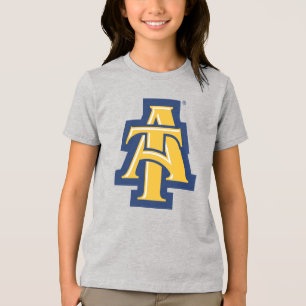 T-shirt En Tri-matière Université d'État A&T de Caroline du Nord Un log
