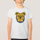 T-shirt En Tri-matière Université d'État NCA&T | Tête de Bulldog (Recto)