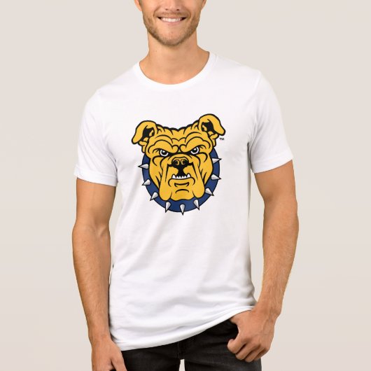 T-shirt En Tri-matière Université d'État NCA&T | Tête de Bulldog (Recto)
