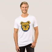 T-shirt En Tri-matière Université d'État NCA&T | Tête de Bulldog (Recto plein)