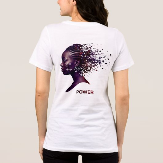 T-shirt En Tri-matière Unleashed_Power_Divine_Spirit. (Verso)