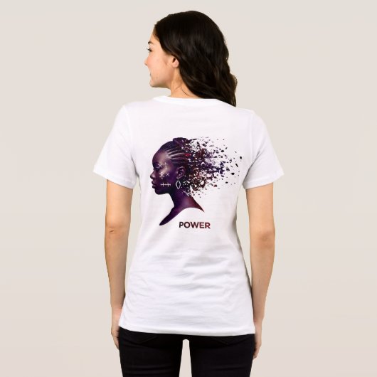T-shirt En Tri-matière Unleashed_Power_Divine_Spirit. (Verso intégral)