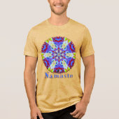 T-shirt En Tri-matière Uranian Namaste Kaleidoscope (Recto)