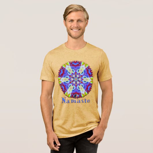 T-shirt En Tri-matière Uranian Namaste Kaleidoscope (Recto plein)