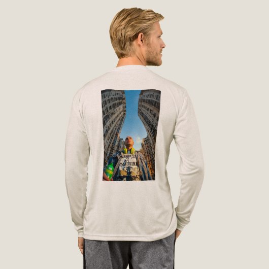 T-shirt En Tri-matière Urban Pulse: City Beats and Concrete Dreams (Verso complet)