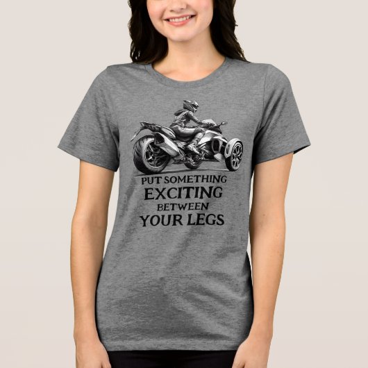 T-shirt En Tri-matière US Spyder Ryders - Quelque chose d'excitant avant (Recto)