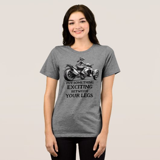 T-shirt En Tri-matière US Spyder Ryders - Quelque chose d'excitant avant (Recto plein)