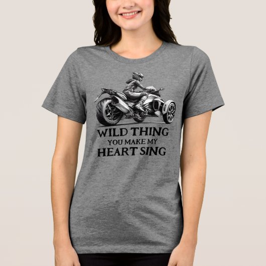 T-shirt En Tri-matière US Spyder Ryders - Wild Thing Front (Recto)