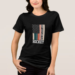 T-shirt En Tri-matière USA Hockey - Montrez votre esprit d'équipe 2025 Tr