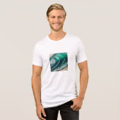 T-shirt En Tri-matière vagues (Recto plein)
