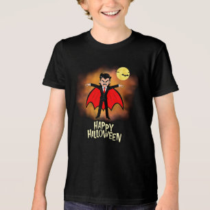 T-shirt En Tri-matière Vampire Happy Halloween t-short