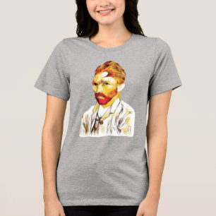 T-shirt En Tri-matière Van Gogh Autoportrait - Cheveux Do