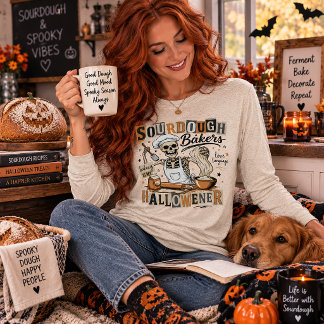 T-shirt En Tri-matière Veilleur de pain au levain d'Halloween